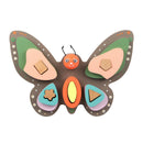 Baby Kids Wooden Butterfly Montessori Educational Color Shape Match Toys