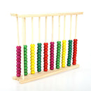 Wooden Abacus Children Counting Number Maths LearningToy(Bead Color Random)