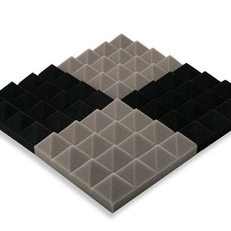 25X25X5Cm Soundproof Sponge,Acoustic Foam Panel Stop Absorption Studio Ktv