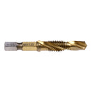 6X Hex Shank Titanium Plated Screw Thread Drill Bits Set Compound Tap M3- M10 3c