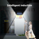 163 LED Solar Motion Sensor Wall Lamp Waterproof Outdoor Safety 3 Sided Lights