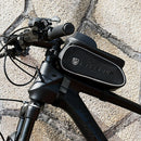 Bike Handlebar Pannier Phone Holder Case Cycling Head Tube Touchscreen Bag