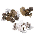 20 Sets Magnetic Snaps Bag Purse Buckle For Clothes DIY Needlework Buttons