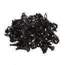50 Pcs Nylon Bumper Push Fastener Rivet Clips Expansion Screw Kit