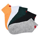 Women Followed by love Comfortable Cotton Sock Slippers Short Ankle So JR