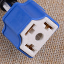 2X H4 Bulb Ceramic Wiring Harness Car Headlight Socket Connector Plug Extension