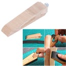 Leather DIY Wooden Sandpaper Sanding Block Leather Edge Edge Treatment Craft D%o