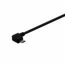 Right Angle 2.0 USB to Left Angle Mini USB Male 90 Cabl Charge L1S7 Data De J4D4