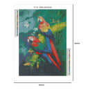 5D DIY Full Drill Diamond Painting Cross Stitch Embroidery Kit (Parrot)