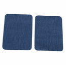 1 Pair Denim Blue Patch stickers Rectangle Patch Pieces in Denim Embellishm