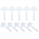 10pcs Plastic Beehive Beekeeper Bee Keeping Honey Entrance Feeder AU