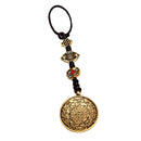 Handmade Tibetan Buddhism Amulet Nepal Copper Eight-diagram-shaped Amulet
