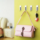 4pcs For Kitchen Wall Hooks Office Self  Clothes Hanging Door Home Decor