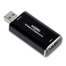 4K HDMI to USB 2.0 Video Video Capture Card for Recording Live Streaming