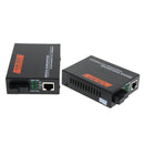 1 Pair 10/100/1000M External Gigabit Ethernet Media Converter 1000Mbps RJ45 to