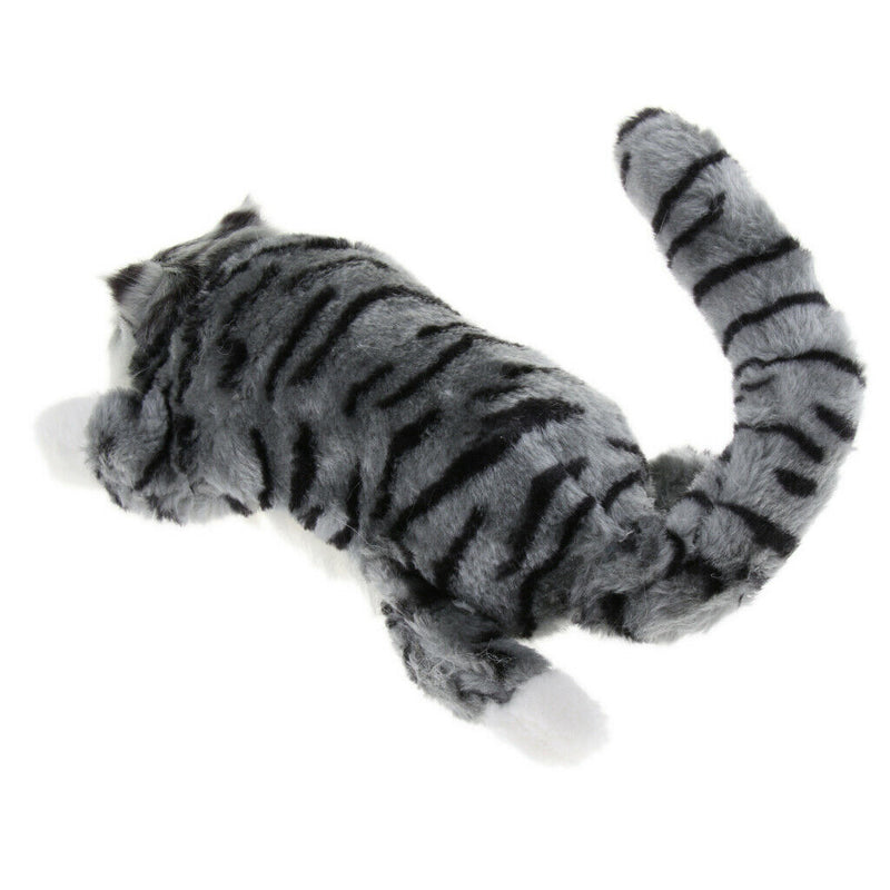 Cuddly Electronic Cat Interactive Plush Animal Robot Toys Electric Robotic Pet -