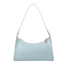 Fashion Pure Women Handbag Leather Female Small Shoulder Tote Bag (Blue)