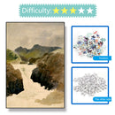 1000pcs DIY Mountain Rapids Puzzle Educational Learning Assembling Toys