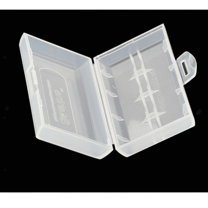 10x Plastic Battery Case Holder Storage Box Cover For 18650 Battery