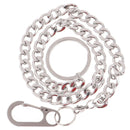 Keychain Anti-lost Long Chain Key Ring Metal Car Key Chain Bag Charms Pendan@