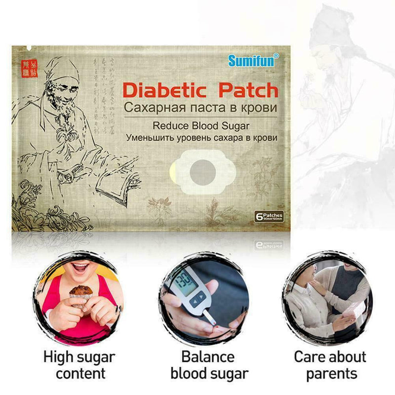 Sumifun Diabetes Patch Lower Blood Glucose Patches Chinese Cosy Reduce Medi A1P4