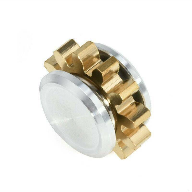 Gears Fidget Spinner Toys Metal Brass Finger Focus Hand Stress Cube Relief Tools