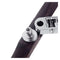 Chrome Guitar Bridge Roller Saddle Metal Rosewood Adjustable