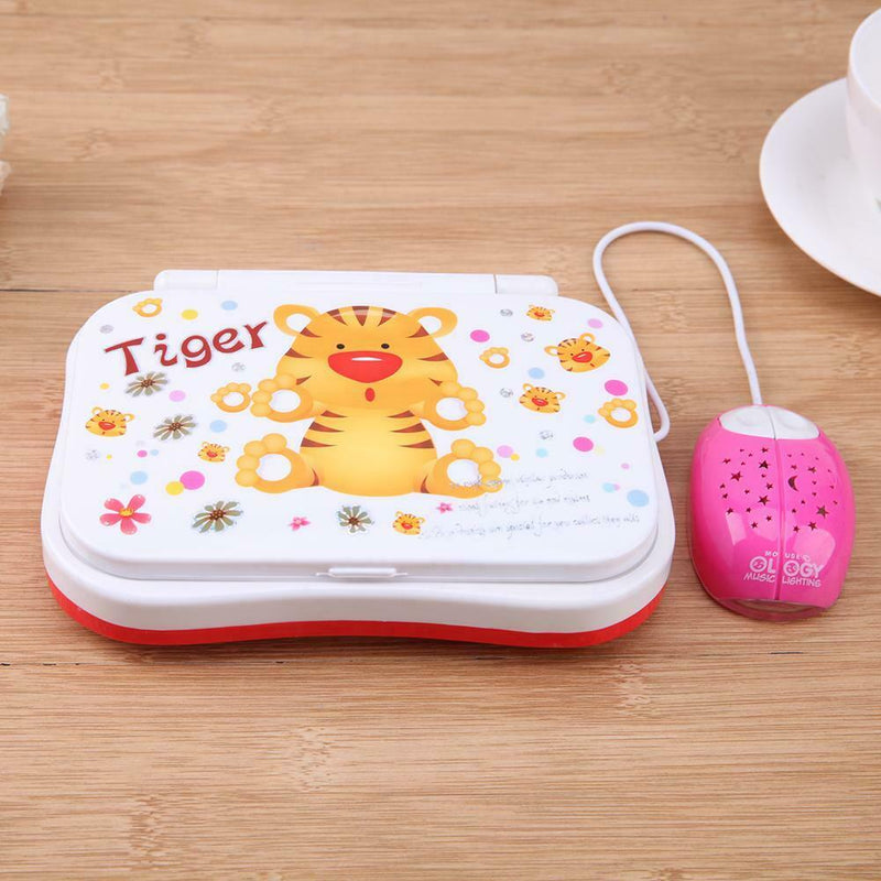Bilingual Early Educational Learning Machine Kids Laptop Toys with Mouse