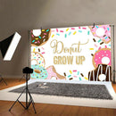 Childlike Doughnut Backdrops Photo Studio Video Background Cloth 0.9 X 1.5m