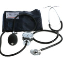 Arm Blood Pressure Monitor BP Cuff Stethoscope Aneroid Sphygmomanometer Manu Hn