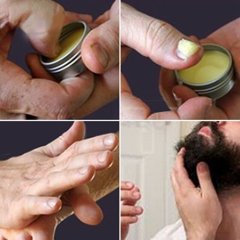 Lanthome Beard Oil And Balm Moustache Wax Beard Grooming Conditioner Beard  Z9P2