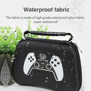 Portable EVA Hardshell Carrying Case Silkscreen Print for DualSense (Black) A