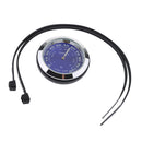 Steel Bike Dial Clock Watch Thermometer Hygrometer For Motorcycle Bike