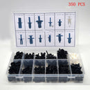 350x 12 sizes Car Body Plastic SUV Push Pin Rivet Fasteners Trim Mouldin JOO