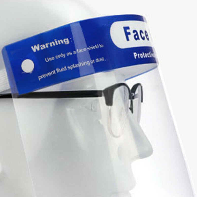 Outdoor Anti-fog Full Face Shield Dustproof Dental Protective Film Cover A