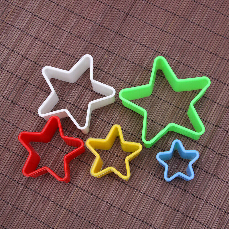 1 set Cookies Cutter Frame Cake Mould DIY Star Tree Round Heart Flower Mold A