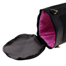 Black Punching Bags Kickboxing Sandbag Fitness Training Equipment One Set