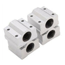SCS8UU Linear Motion Ball Bearing CNC Slide Bushing 34.5mm Length 4pcs