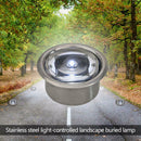 LED Garden Light Round Underground Lamp Ground Buried Yard Road Lawn Lamp A
