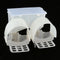Unique Bird Poultry Feeder Plastic Food Container Parrot Pigeon Splash Proof