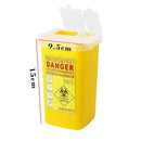 1L Container Bin Tattoo Medical Biohazard Piercing Needle Collect Box A