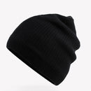 Casual Slouch Beanie in different colors Black one size fits all H8S7