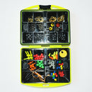 Fishing Accessory Kits Hook Leader Beads Spoon Swivels Sinker Tackles Set Deluxe