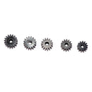 5x RC Steel 13T 14T 15T 16T 17T Pinion Motor Gears for 1:8 RC Car Buggy