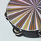 Exquisite Tambourine 10 Inch Wooden Radiant Tambourine Handbell Hand Drum w