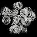 20x spring Cages Pendants Findings 25x20mm G7N1