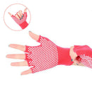1Pair Half Fingers Yoga Gloves Fitness Lady Non-slip Professional Sports Gl  Gw