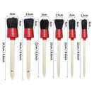 11 Pieces Auto Detailing Brush Set Including 6 Pcs Natural Boar Hair Detail