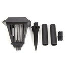 2 LED Garden Lawn Solar Mosquito Killer Purple Light Insect Pest Bug Zapper Lamp