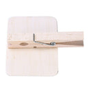 12Pcs Small Blackboard Clip Mini Blackboard Pegs Wooden Photo Note Clip J4G4